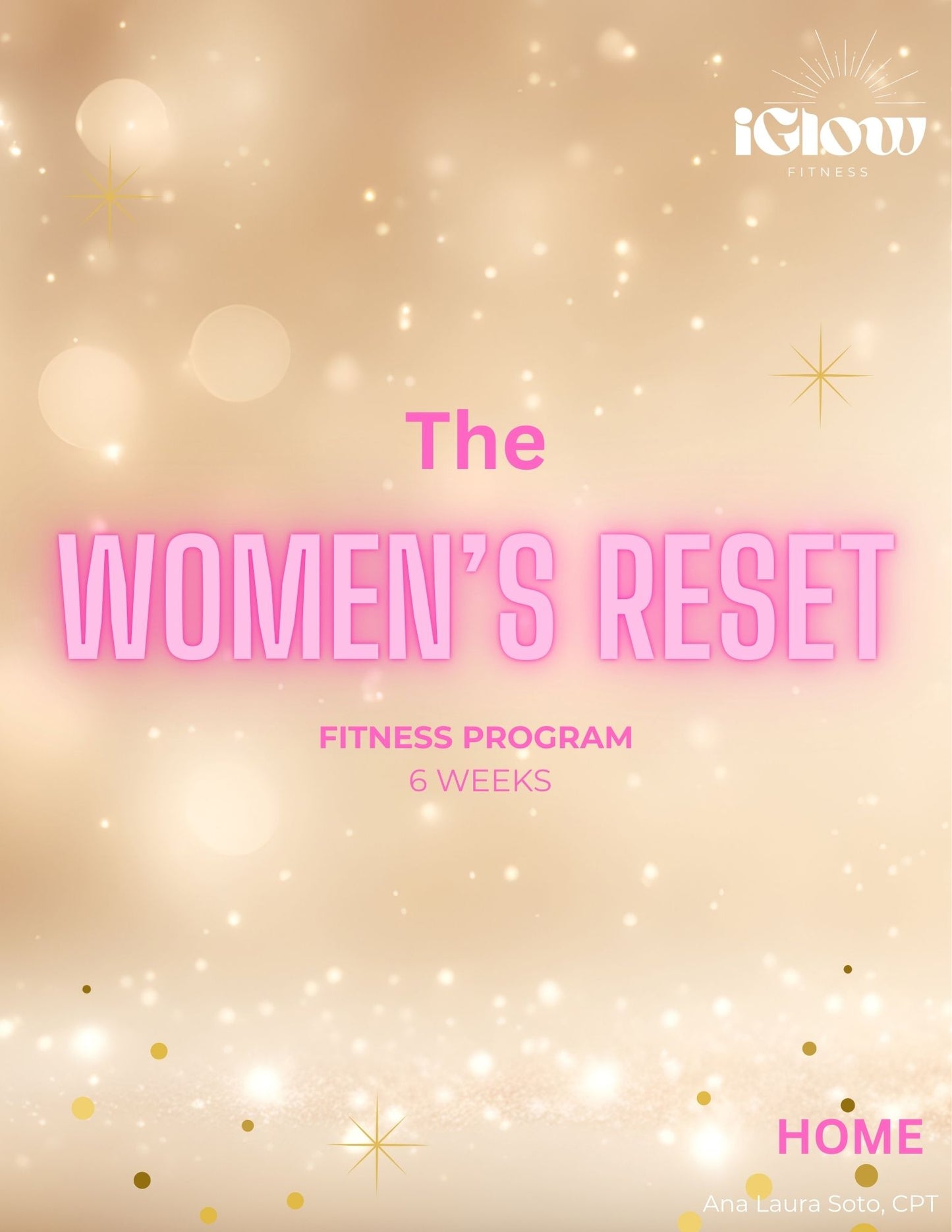 The WOMEN'S RESET Fitness Program - HOME edition